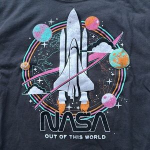 NASA retro crop top